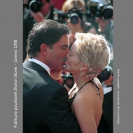 Public kiss of Sharon Stone - Cannes 1988